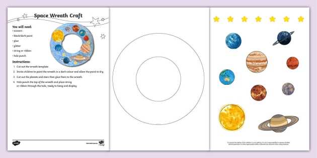 free printable space crafts