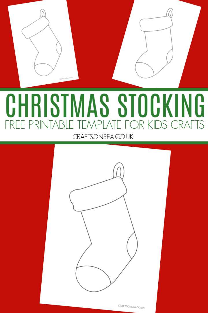 free printable stocking pattern free printable stocking pattern