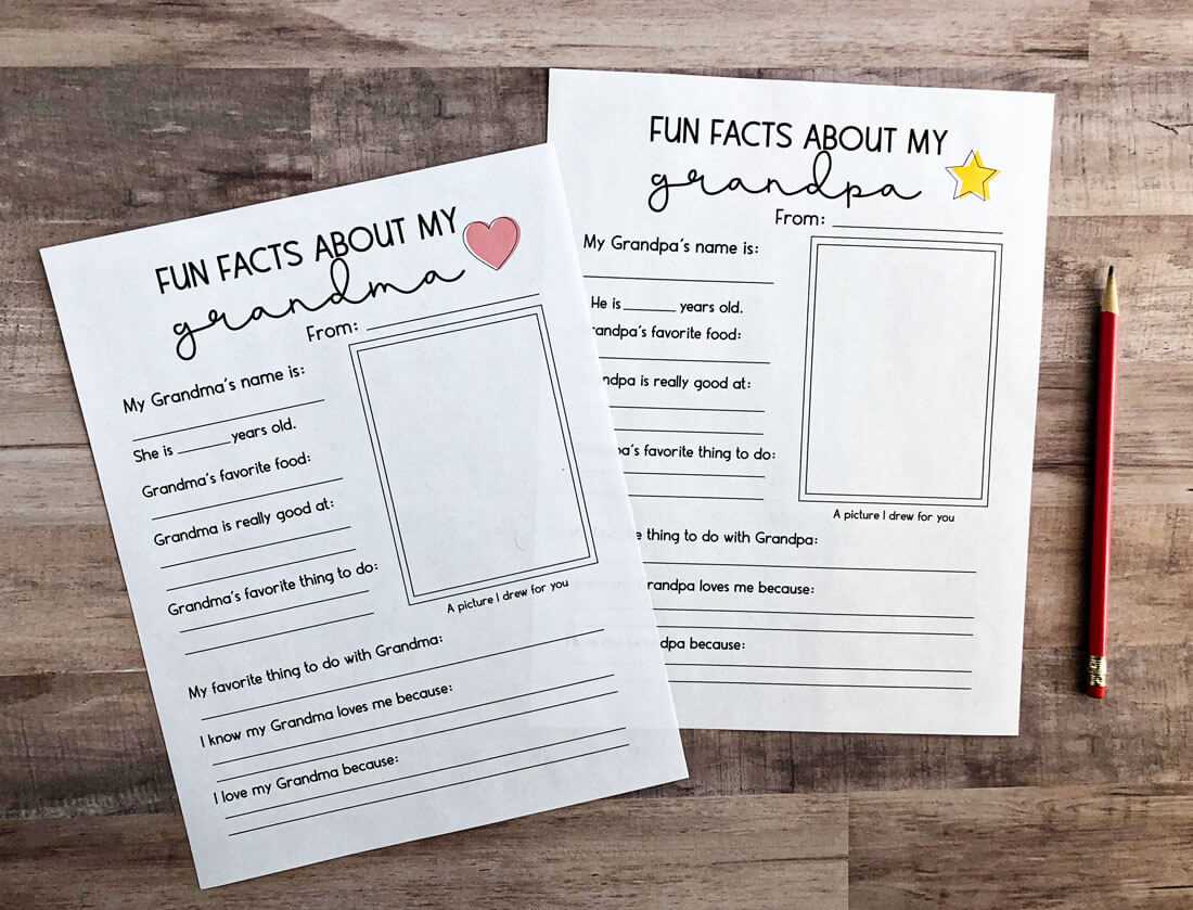 free printables for grandparents day