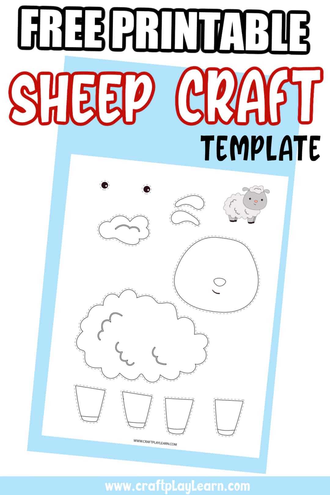 free sheep printables