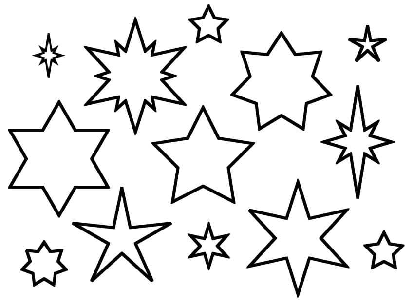 free star printable