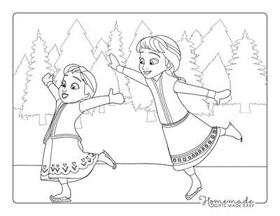 frozen coloring book printable