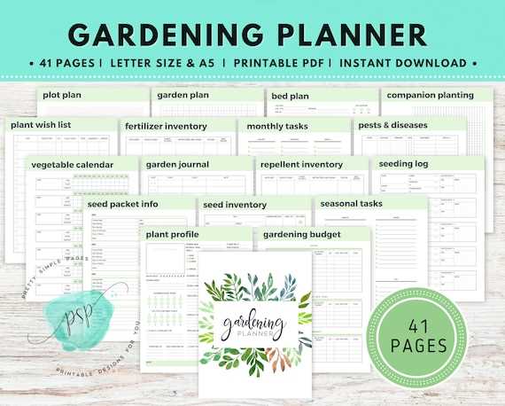 garden planner free printable garden planner free printable
