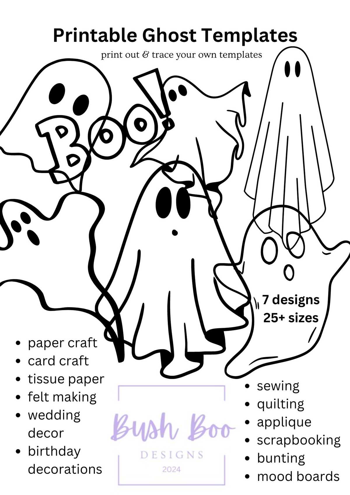 ghost pattern printable ghost pattern printable