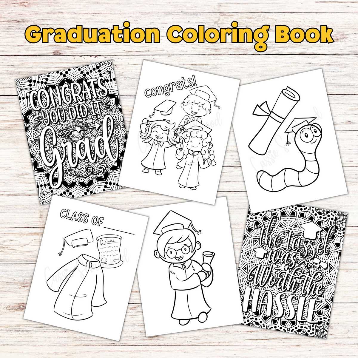 graduation coloring pages printable