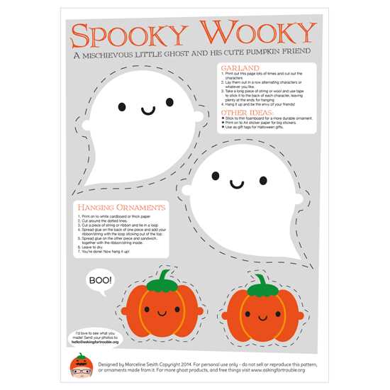 halloween craft printable
