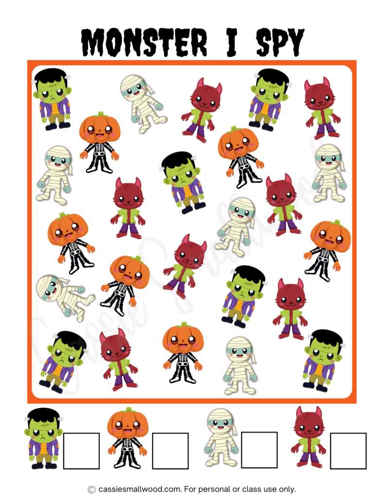halloween i spy printable halloween i spy printable