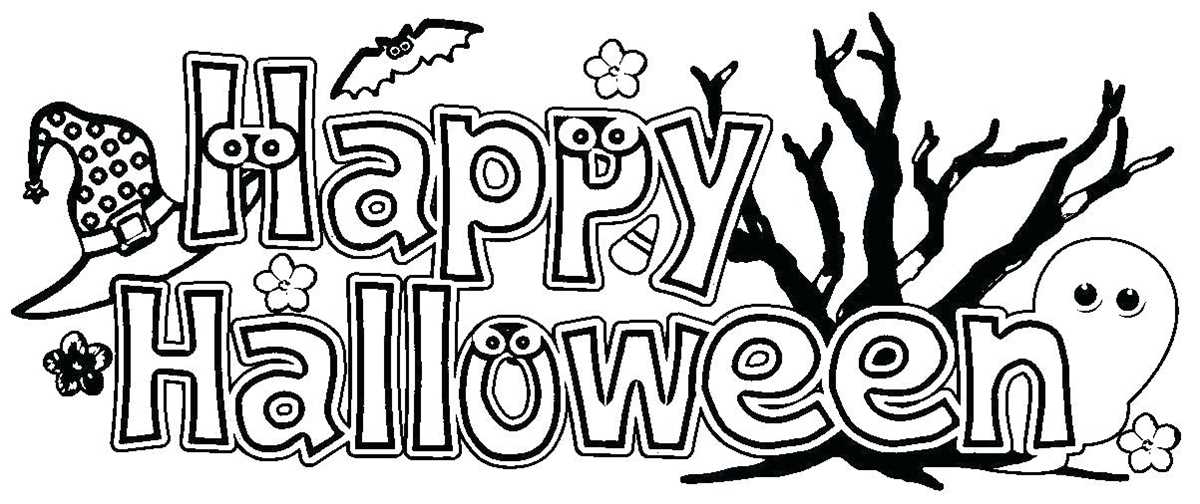 halloween printable coloring pages free