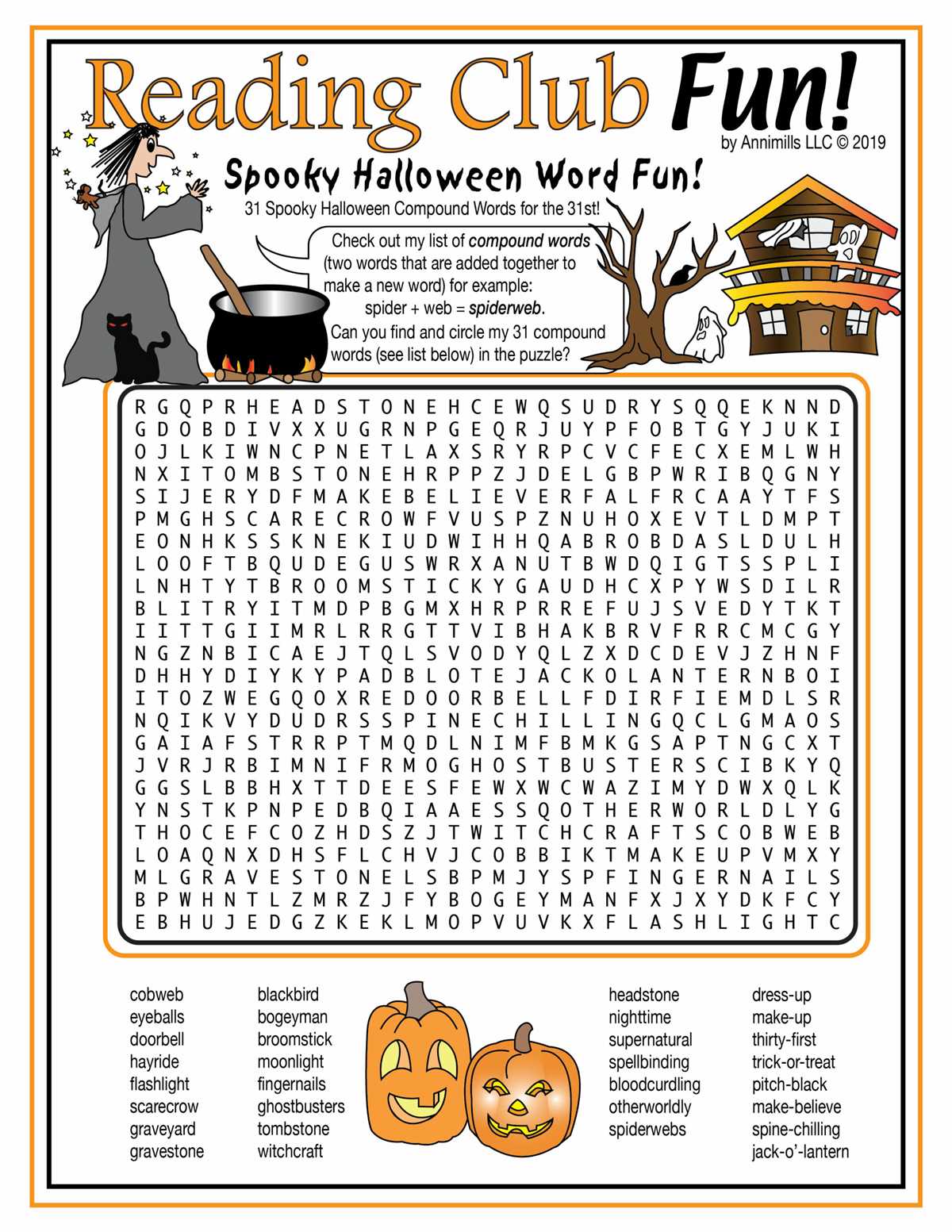 halloween word search free printable halloween word search free printable