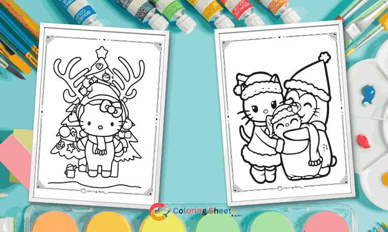 hello kitty printable coloring pages