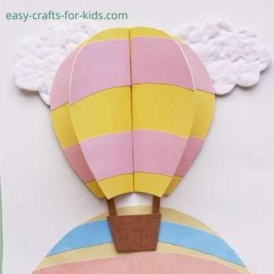 hot air balloon printable hot air balloon printable