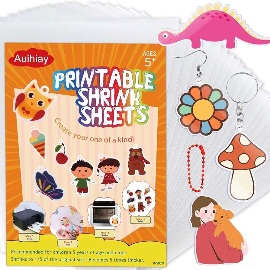 inkjet printable shrink plastic