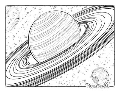 large printable planets
