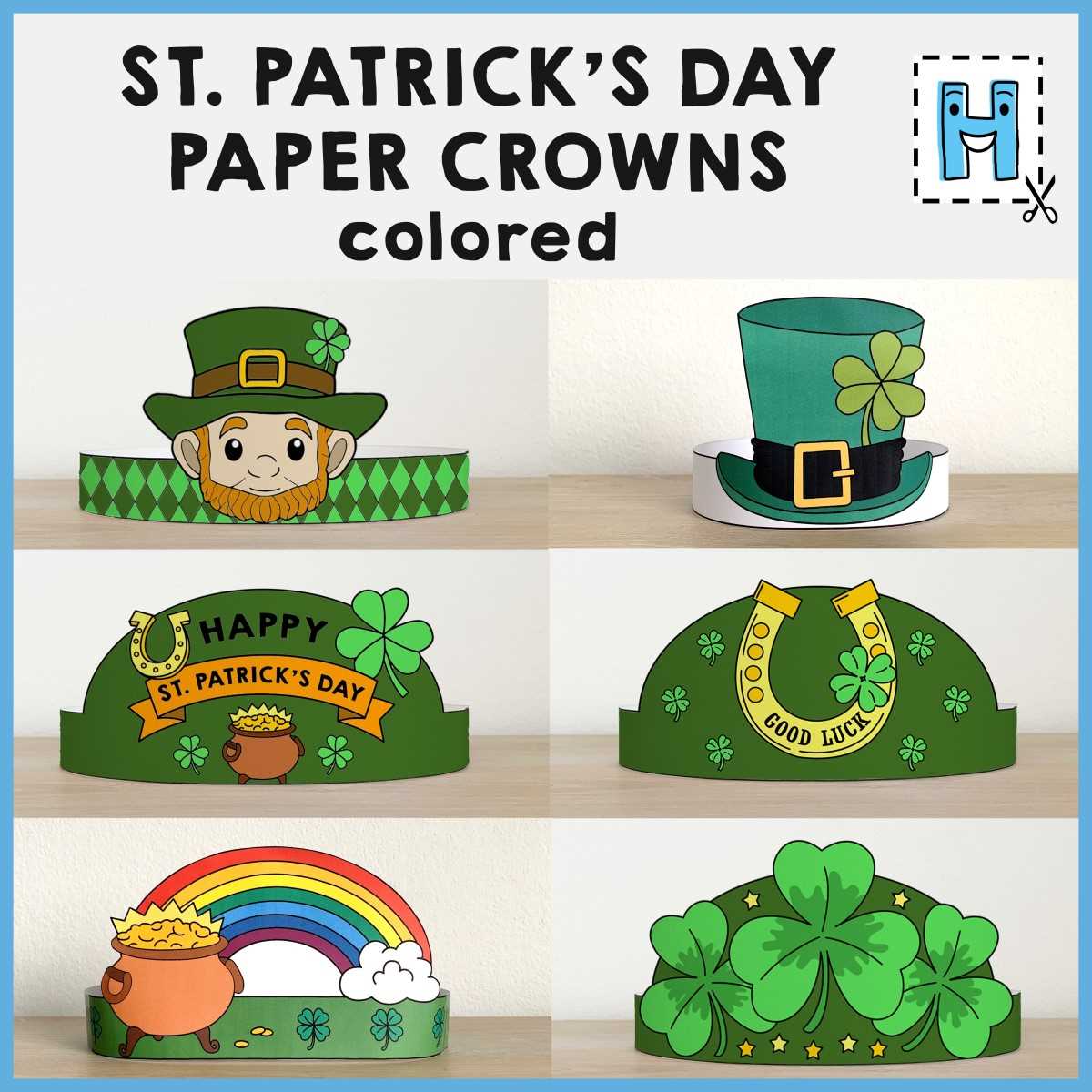 leprechaun hats printable
