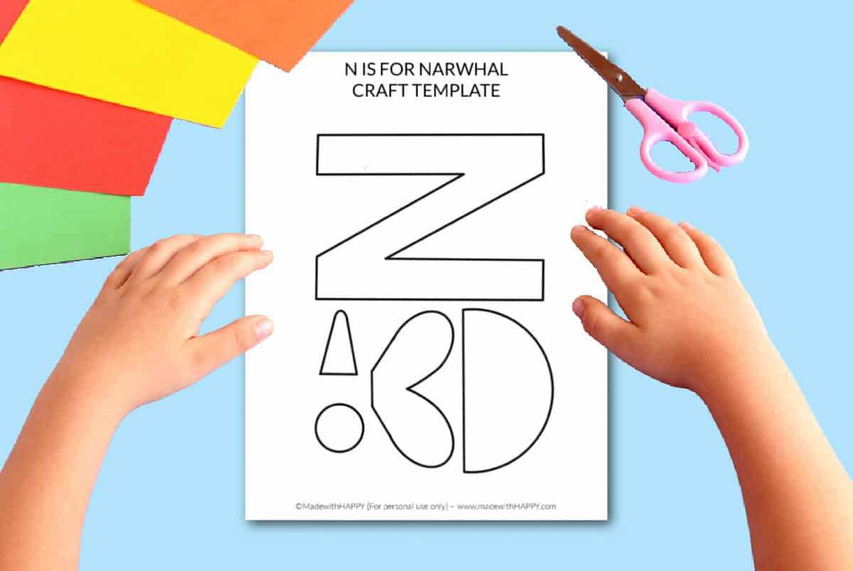 letter n crafts printable letter n crafts printable