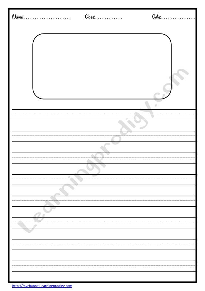 lined paper printable for kindergarten lined paper printable for kindergarten