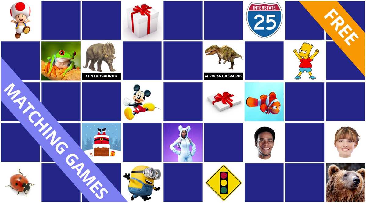 matching pairs game printable matching pairs game printable