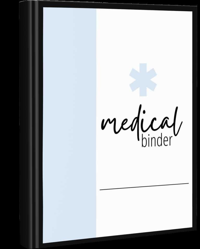medical binder printables medical binder printables
