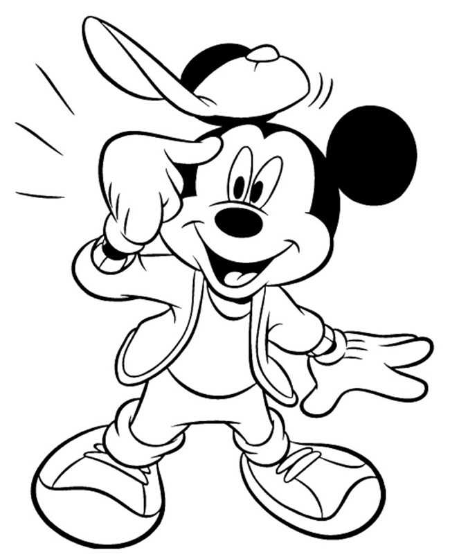 mickey mouse printable template