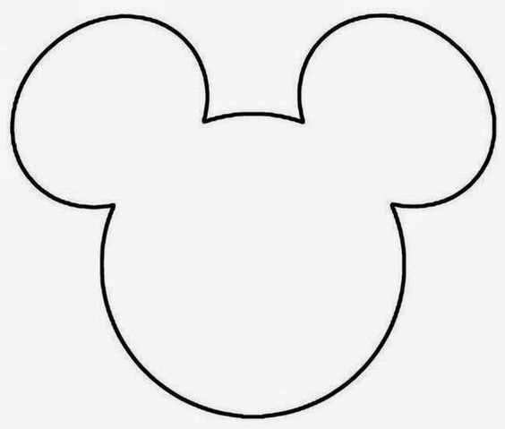 mickey mouse printable template mickey mouse printable template