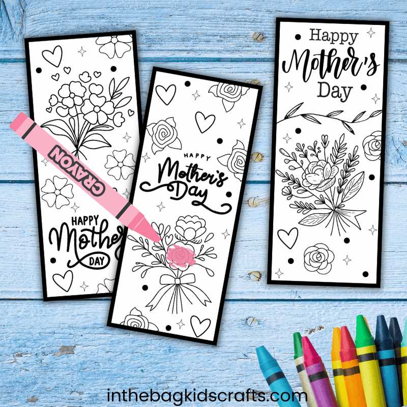 mothers day bookmarks printable free mothers day bookmarks printable free