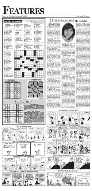 newsday crossword printable today