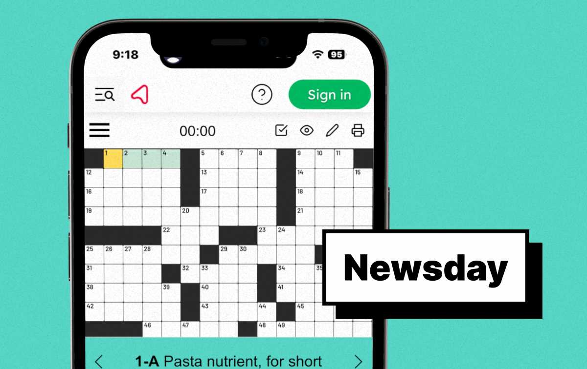 newsday crossword printable today