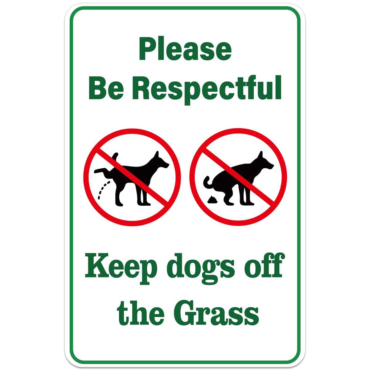 no dog pooping signs printable