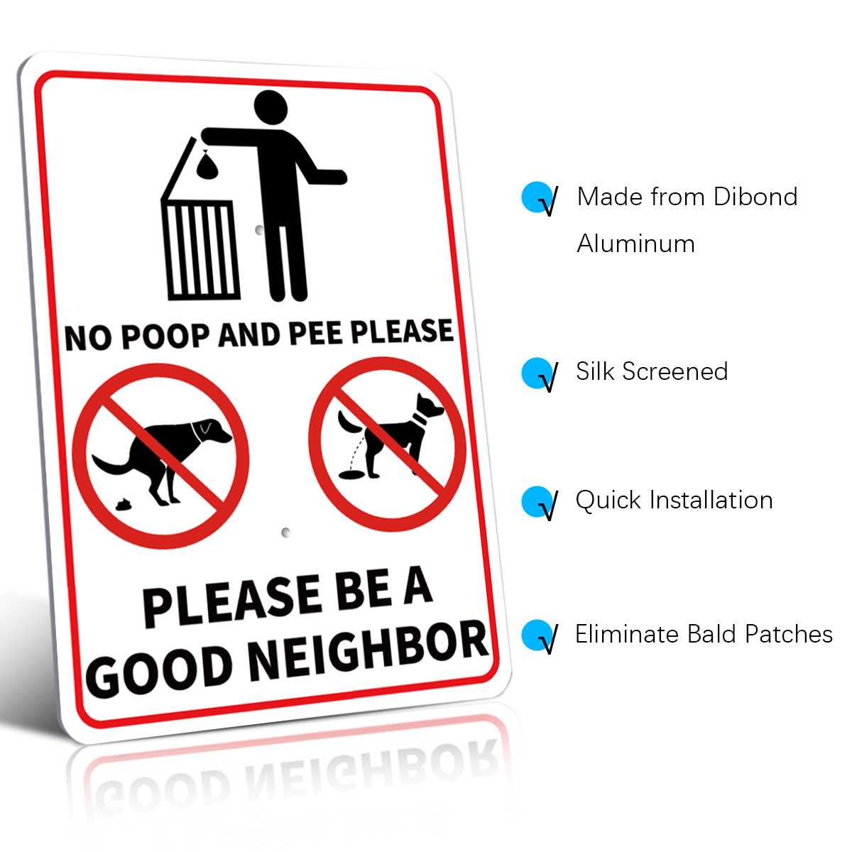 no dog pooping signs printable