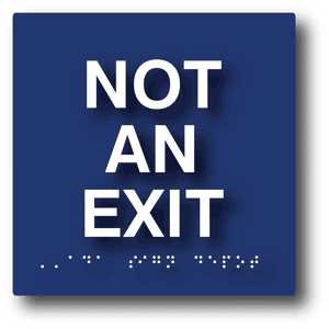not an exit sign printable not an exit sign printable