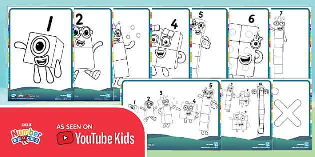 number blocks printables number blocks printables