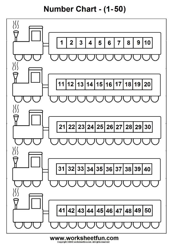 number chart 1 50 printable number chart 1 50 printable