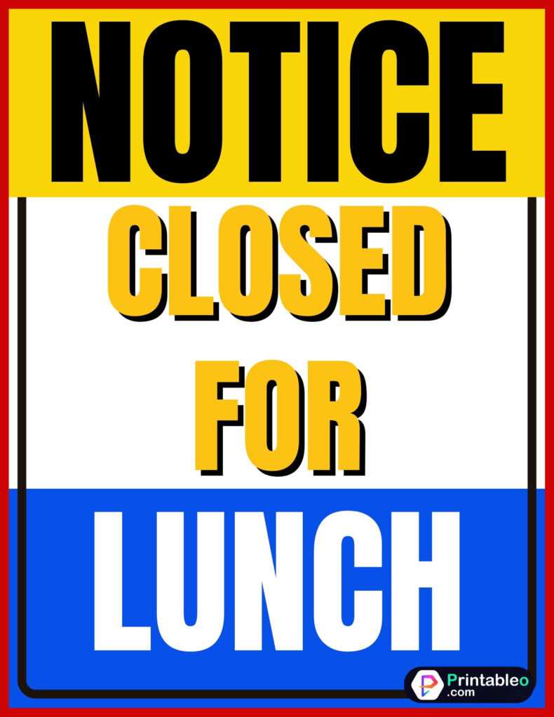 out to lunch sign printable out to lunch sign printable