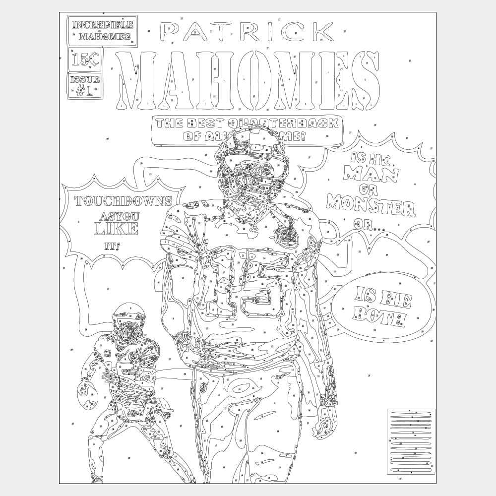 patrick mahomes coloring pages printable patrick mahomes coloring pages printable