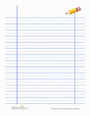 penmanship paper printable penmanship paper printable