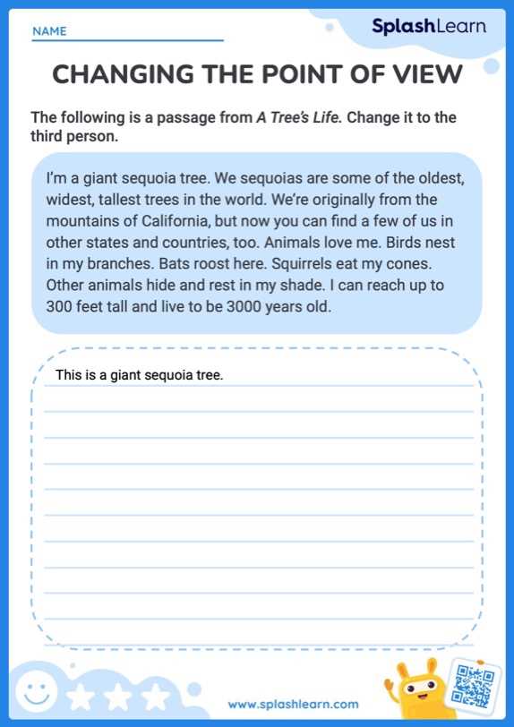 point of view printables point of view printables