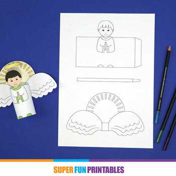 printable angel craft