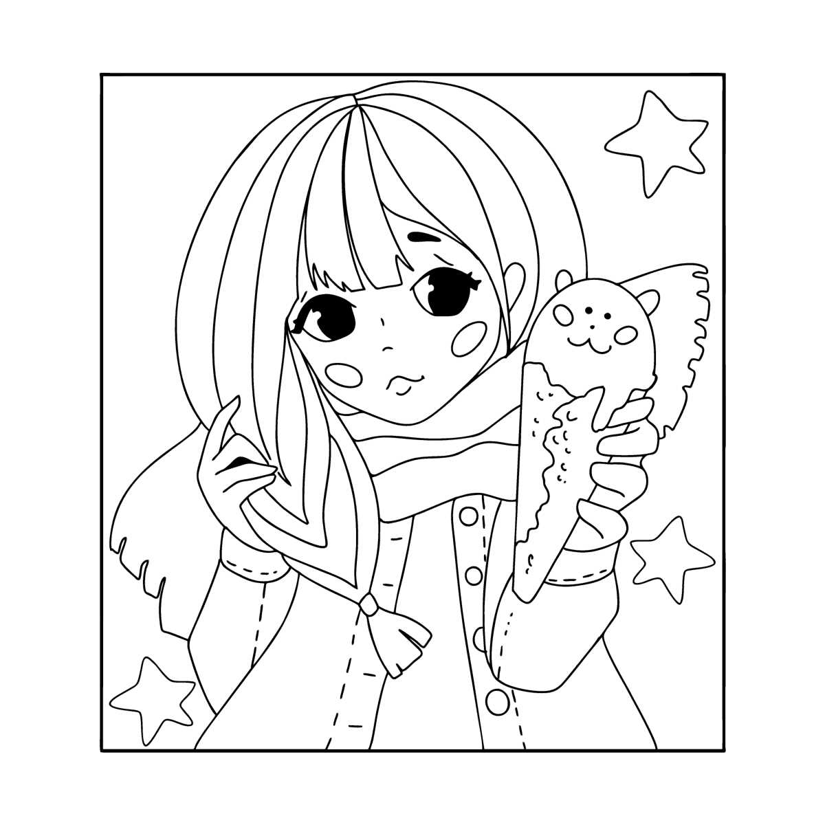 printable anime coloring pages printable anime coloring pages
