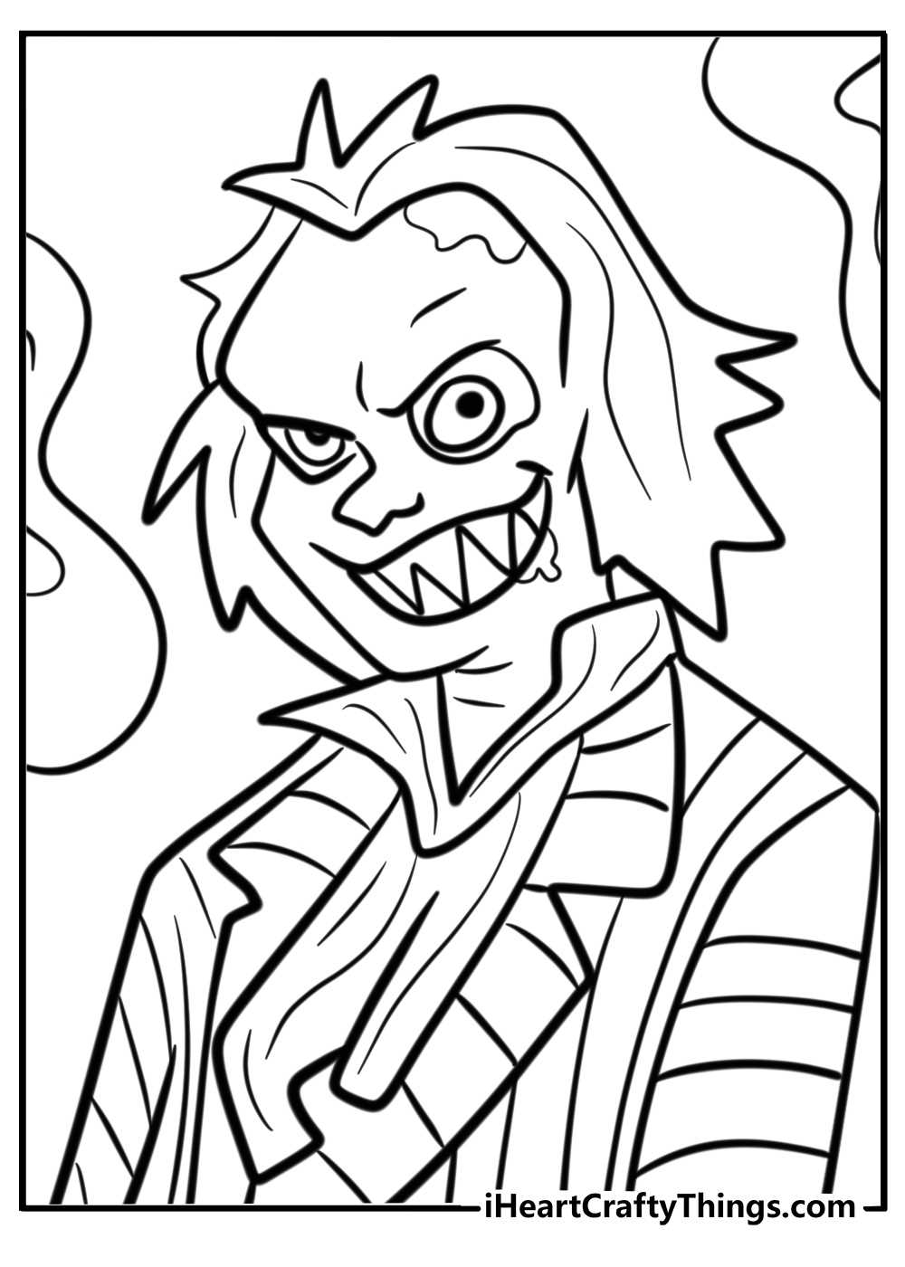 printable beetlejuice coloring pages printable beetlejuice coloring pages