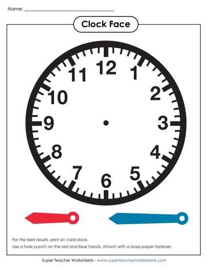 printable blank clock printable blank clock