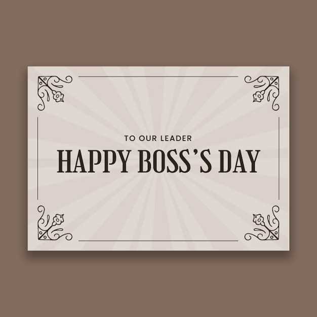 printable bosss day cards