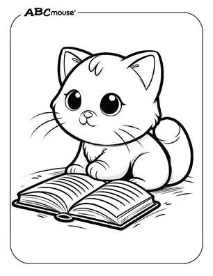 printable cat coloring pictures