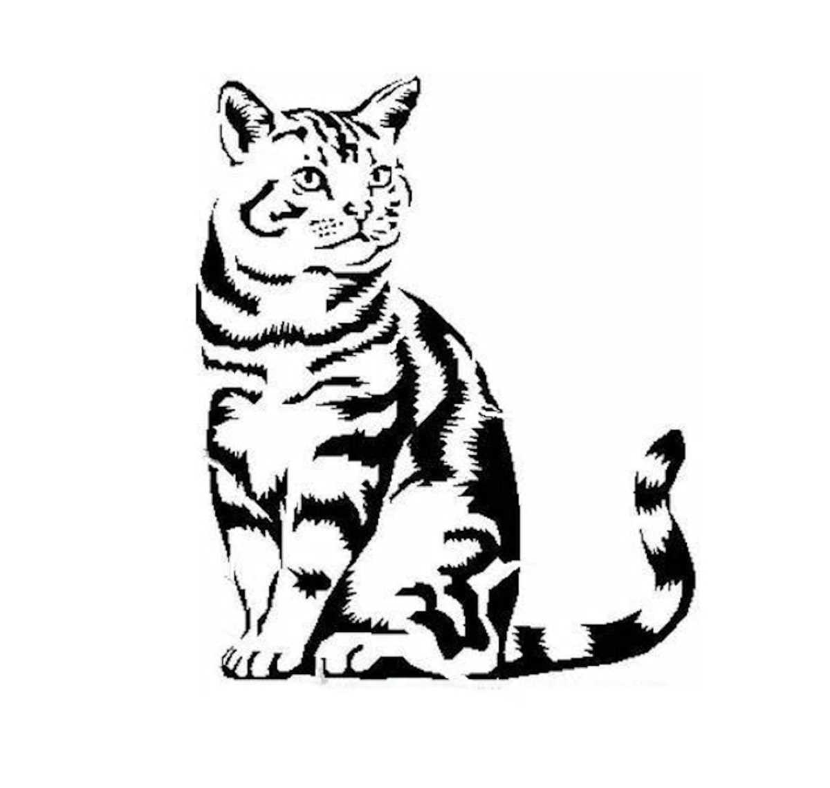printable cat stencils printable cat stencils