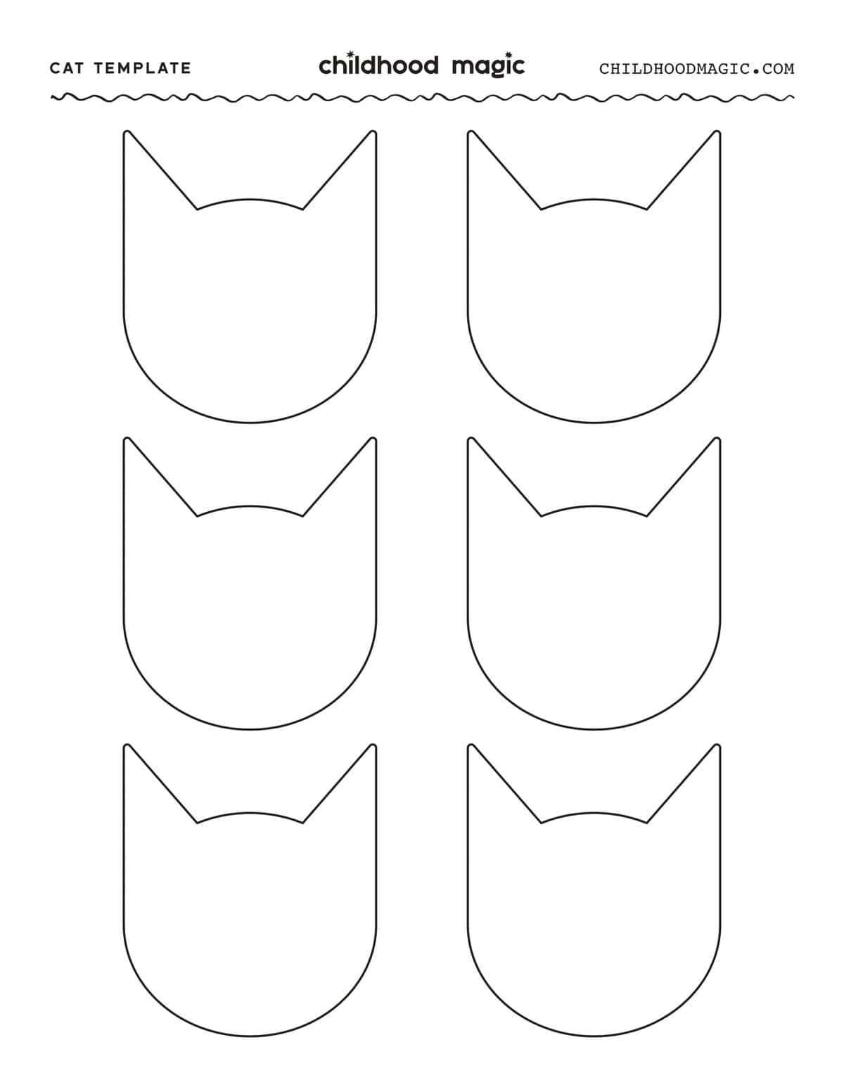 printable cat stencils printable cat stencils