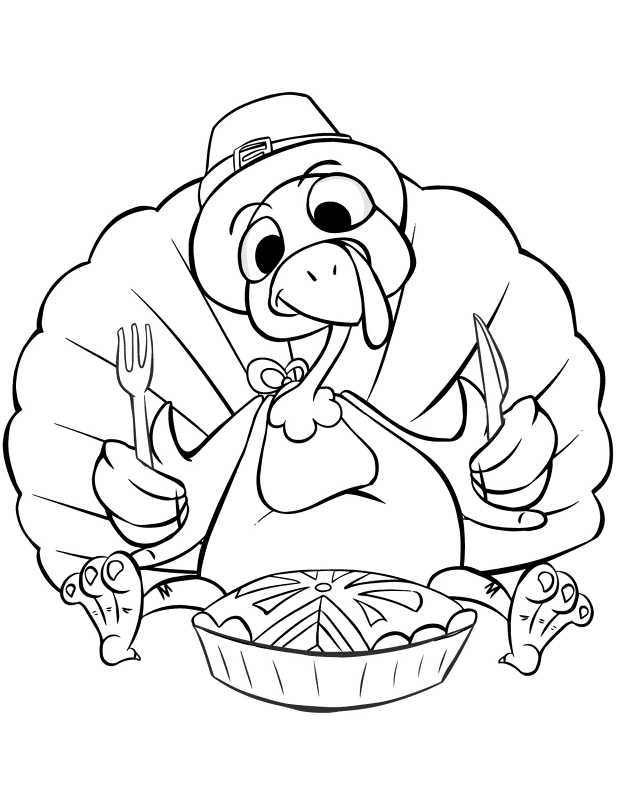 printable coloring pages thanksgiving