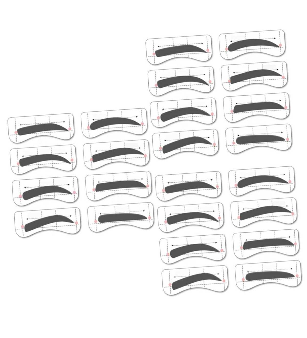 printable eyebrow stencils