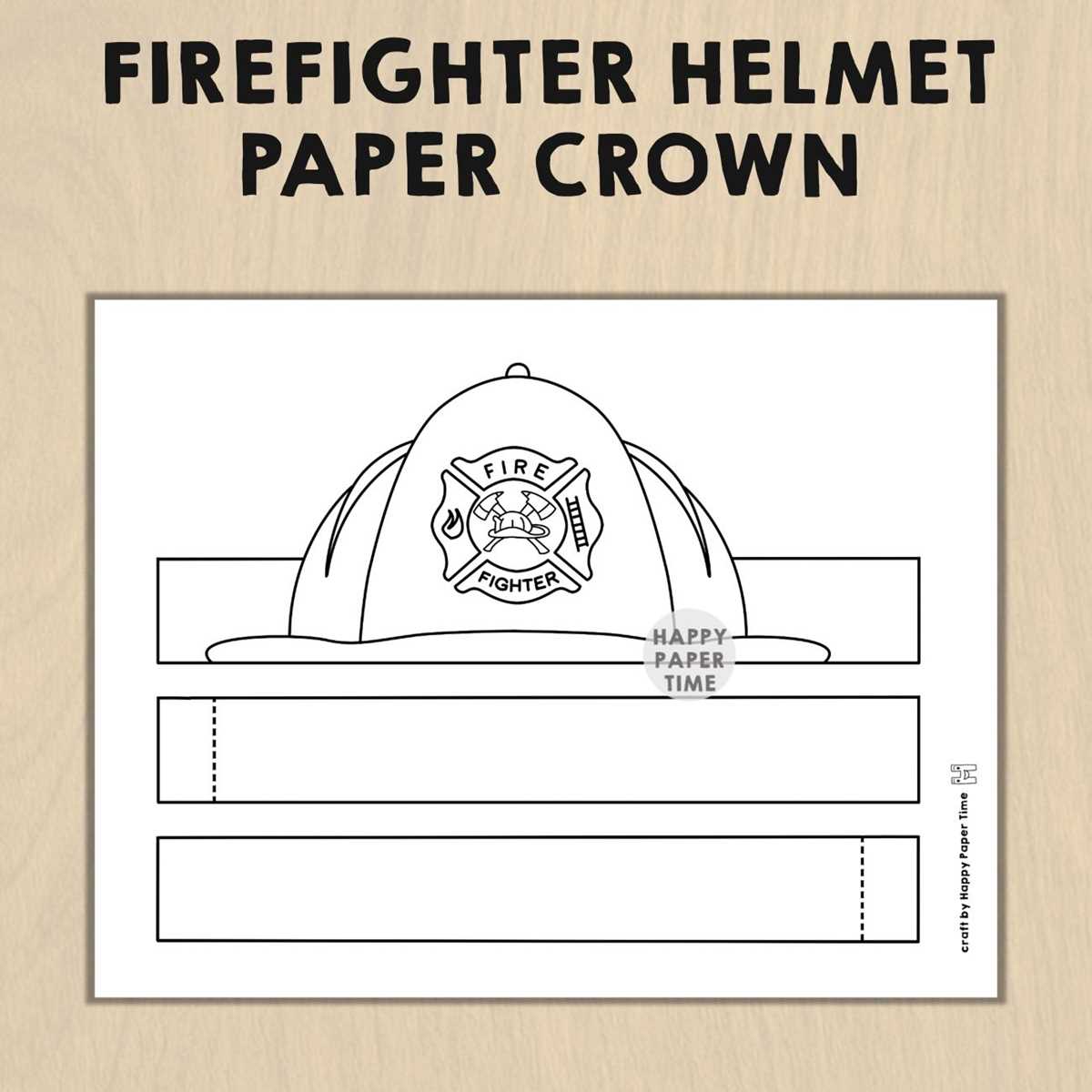 printable fireman hat template printable fireman hat template