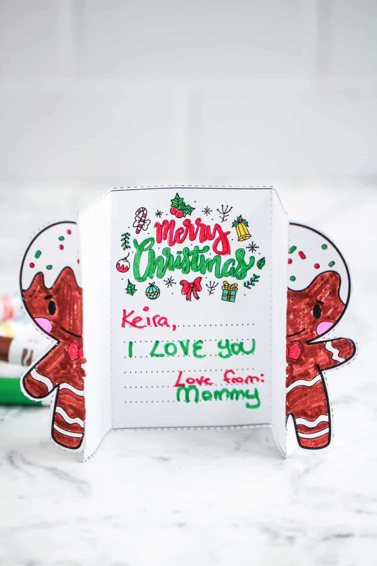 printable foldable christmas cards