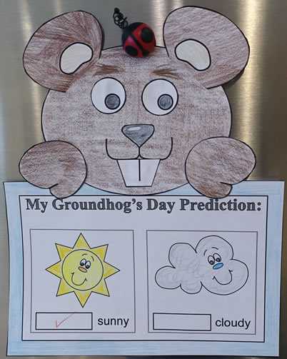 printable groundhog day crafts printable groundhog day crafts