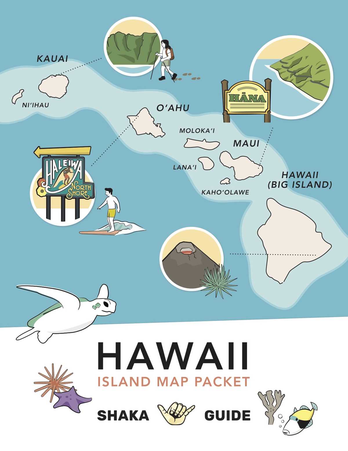 printable map of hawaii